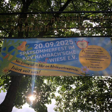 Großes Herbstfest am 28. September 2024